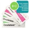 8 tests d'ovulation bandelette 25 mUI/ml + 2 tests de grossesse 25 mUI/ml